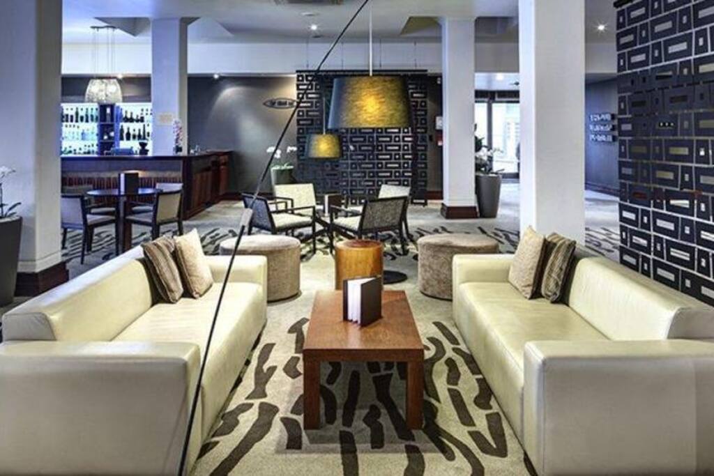 Hotel lobby