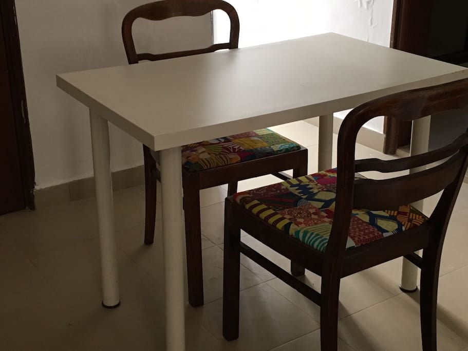 Breakfast area.