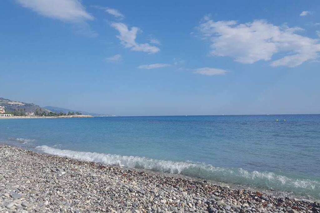 Plage Menton