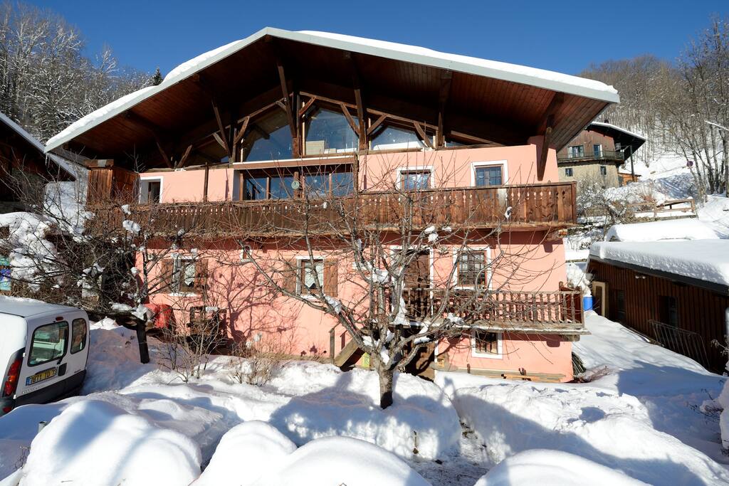 Gite sous la neige