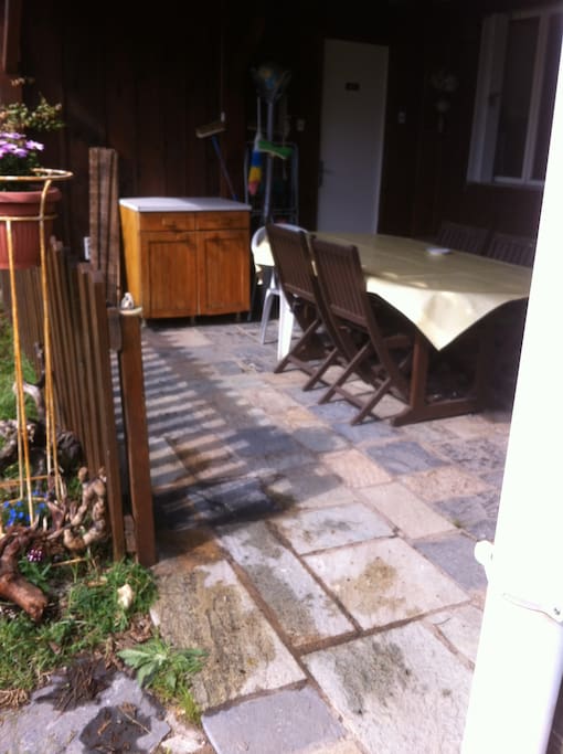 Terrasse couverte