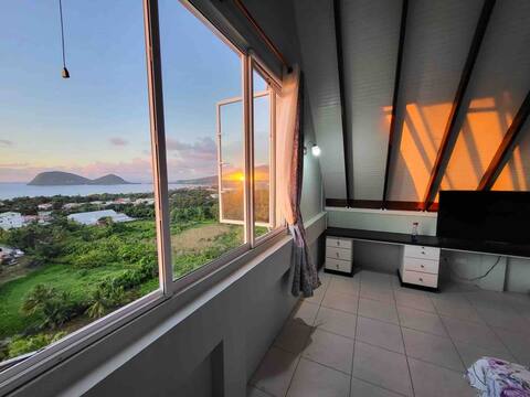 Balisier Apt 5 -Spacious, King Beds, Awesome View!