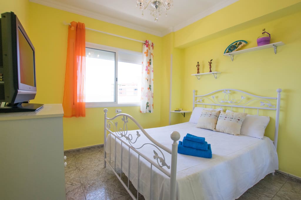 Main bedroom with double bed