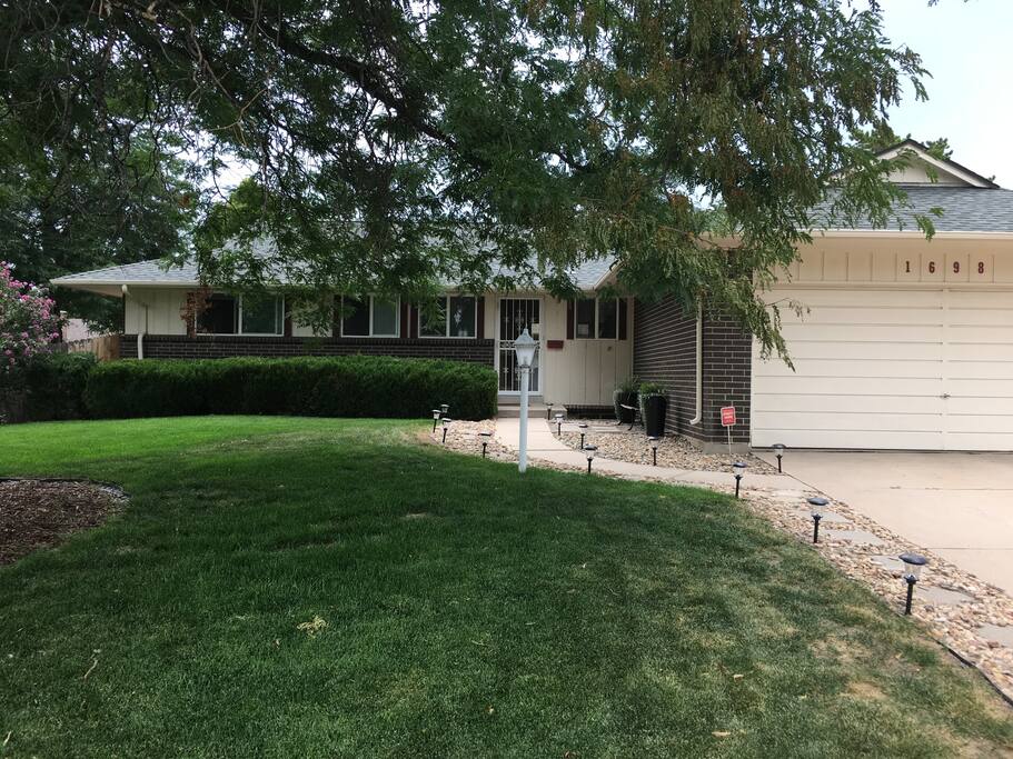 Front of the house