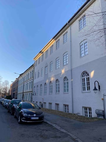 Penthouse leilighet med balkong