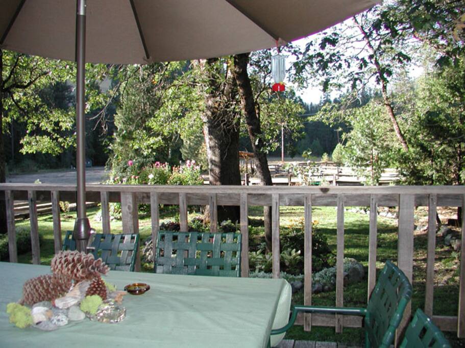 deck area