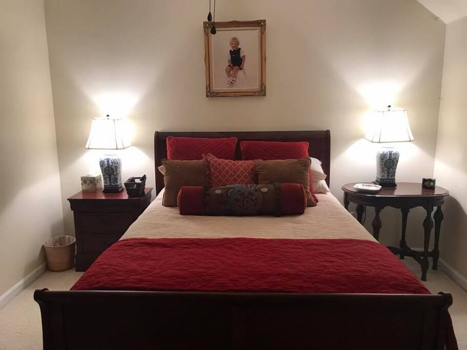 Remodeled upstairs bedroom