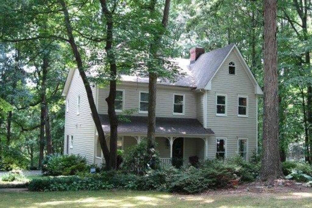 Front of home.