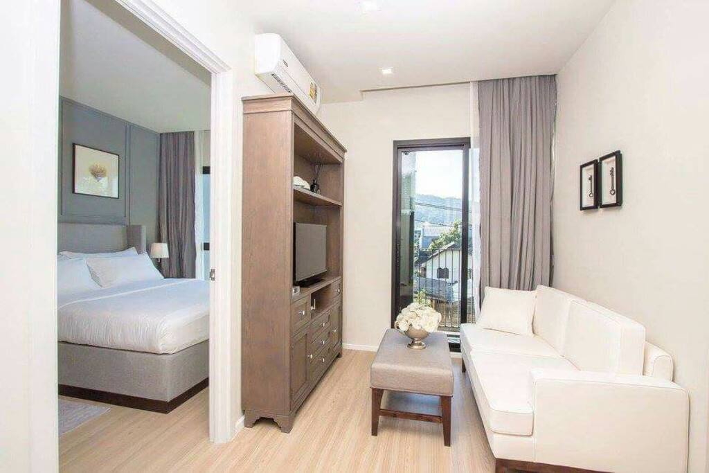 Lovely Bed Room and Living Room