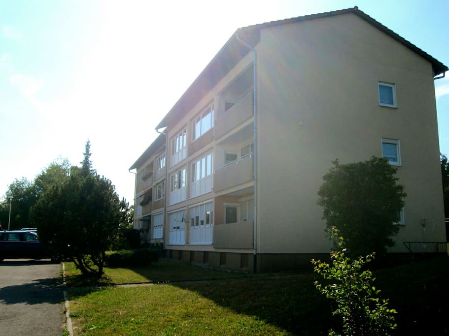 Aussensicht auf das Haus