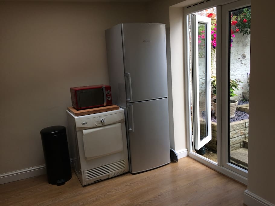 End of kitchen