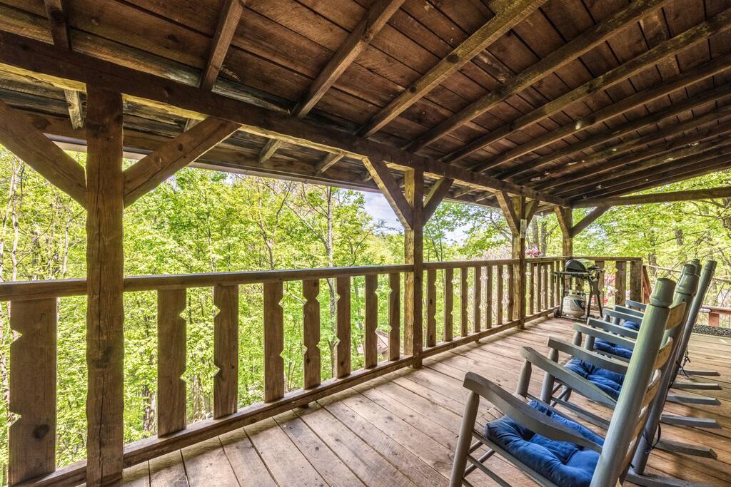 Huge porch