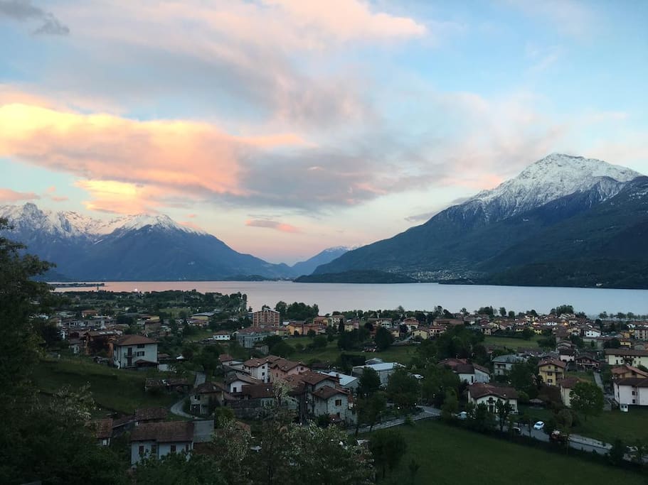 Panoramica di Dongo
