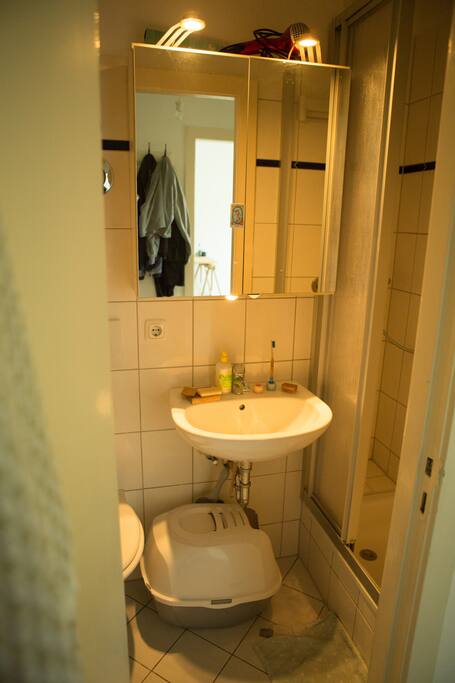 Kleines Duschbad.