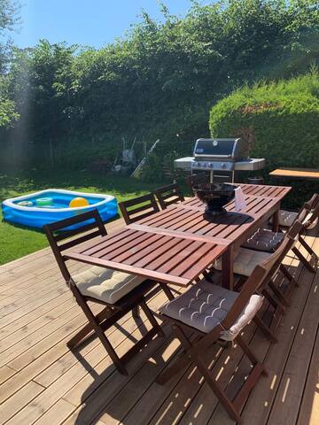 Hageidyll på Risløkka! Barnevennlig og nær sentrum gallery image 3