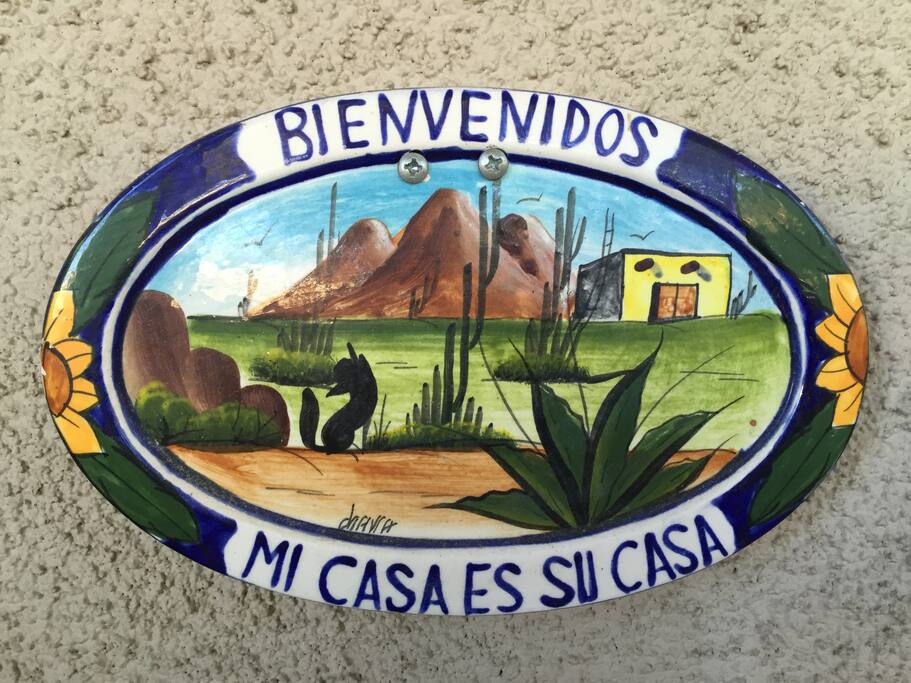 Welcome, our home is your home!