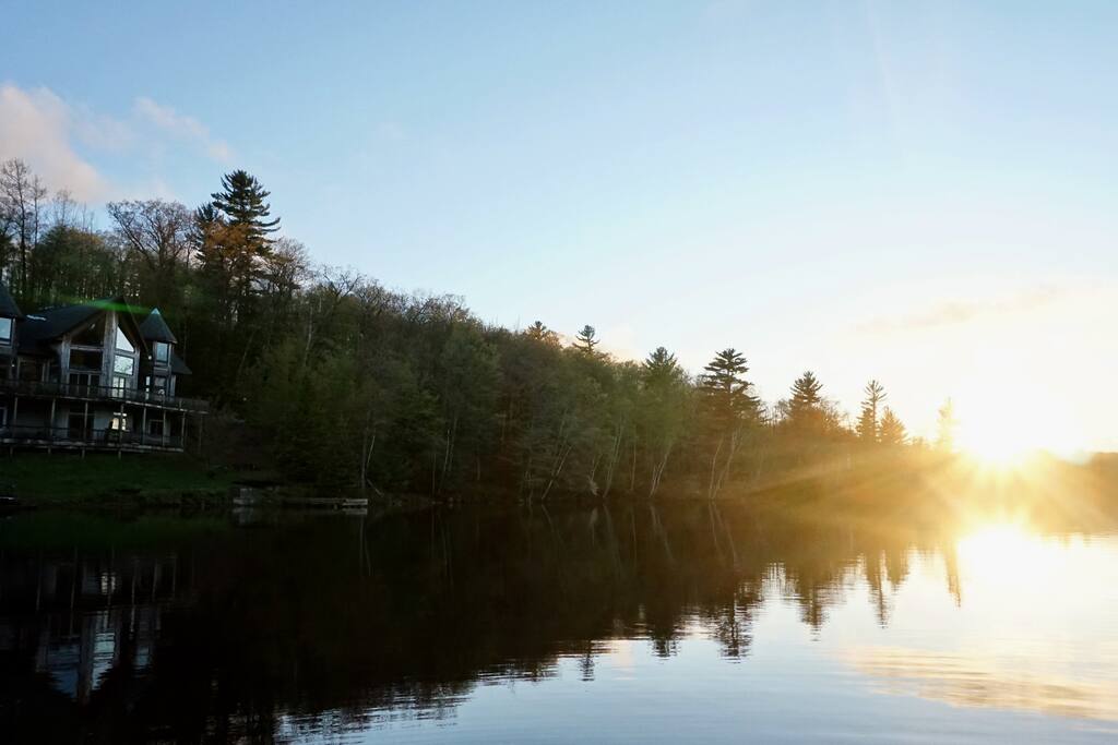 Unrivaled sunrise and sunset views