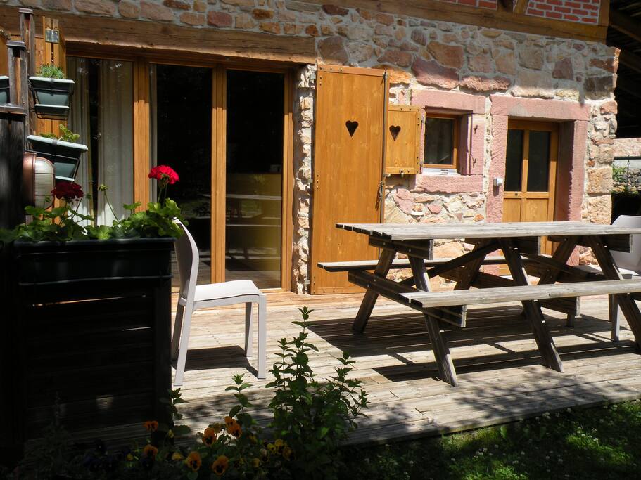 Terrasse privative