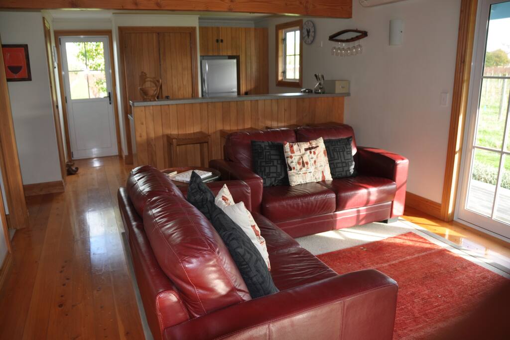 Luxurious lounge, great for viewing the sunsets