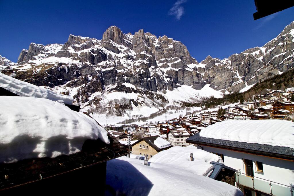 Vue depuis le chalet
