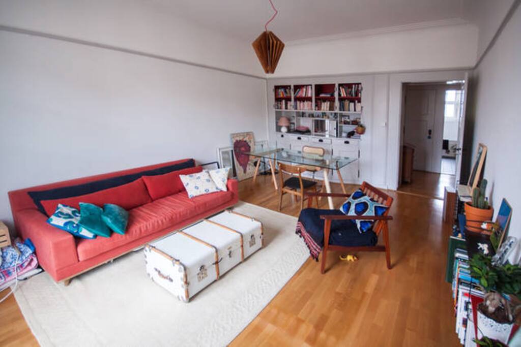 Living room with access to a large terrasse