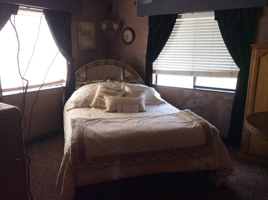 Bedroom #1 with queen bed