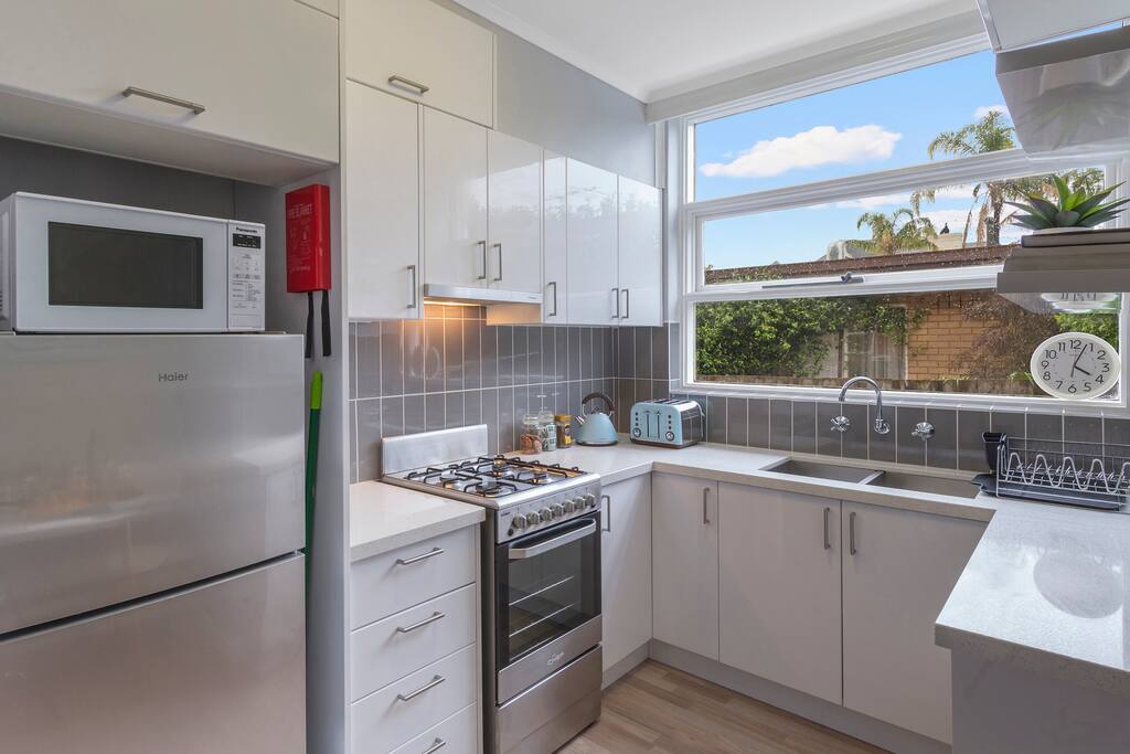 Well equipped kitchen