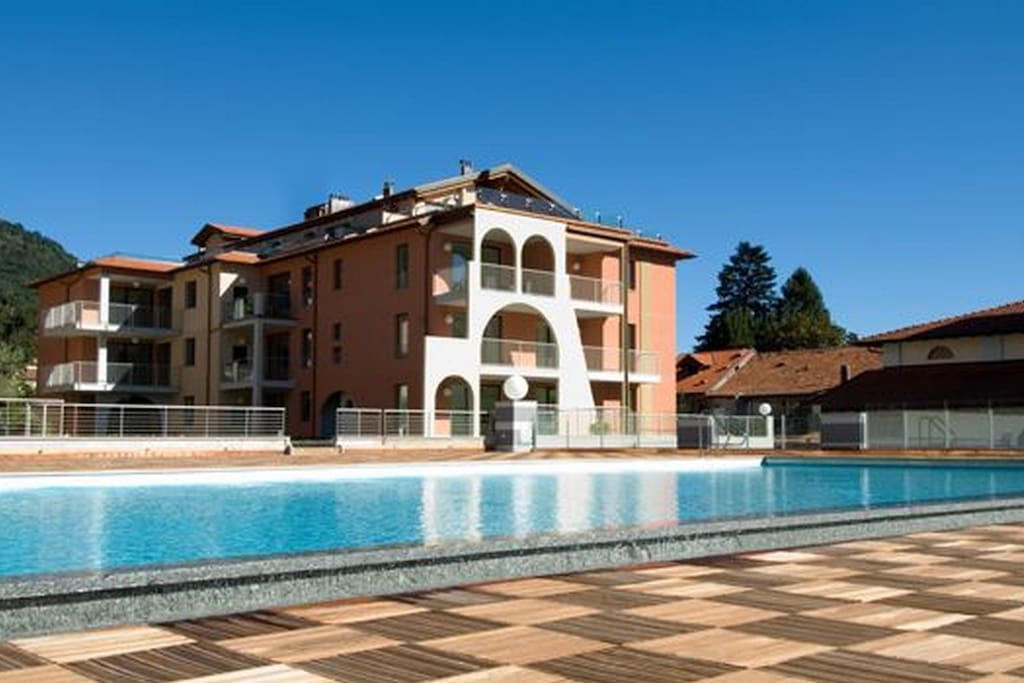 Large communal pool