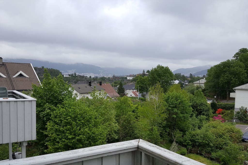 View to Bergen city