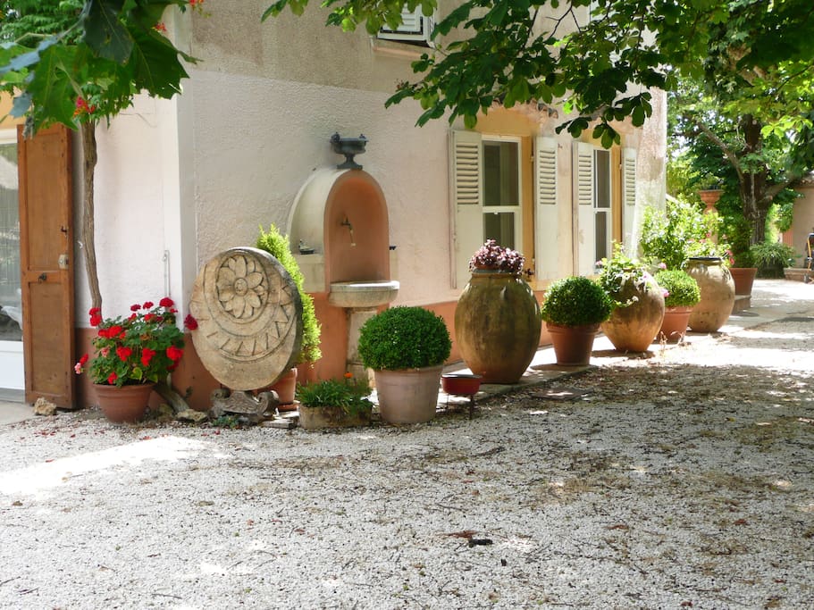 appartement en rez-de-jardin de la bastide