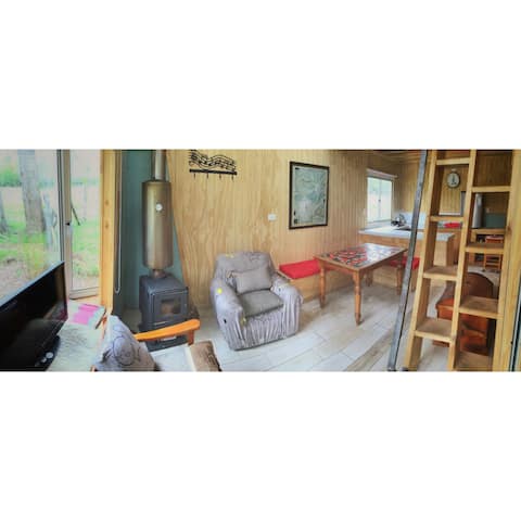 Successful Airbnb property: Tiny House for 3 people, 7 km from Conguillio in Curacautín