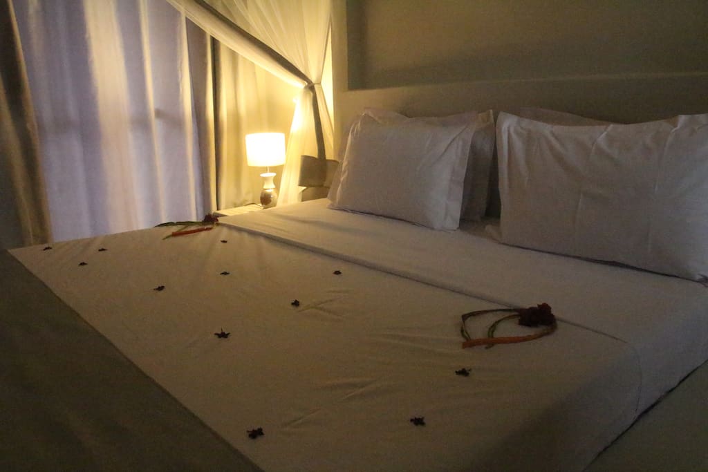 King sized bed