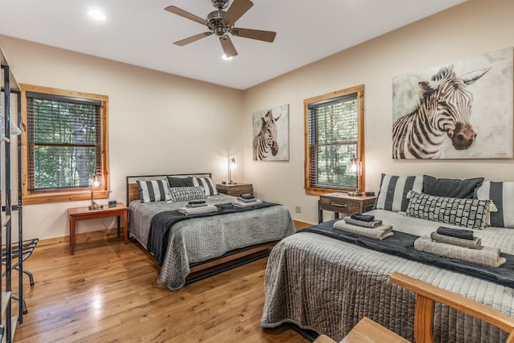 Zebra Bedroom