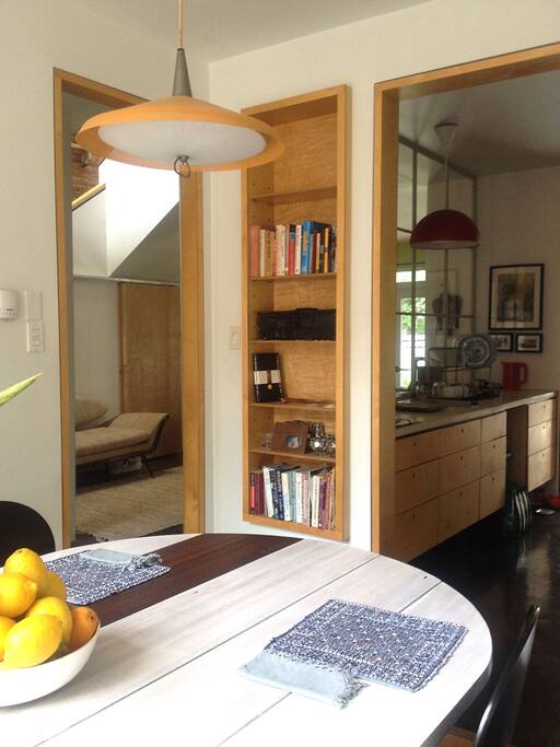 Relax over breakfast in the sunny dining room.