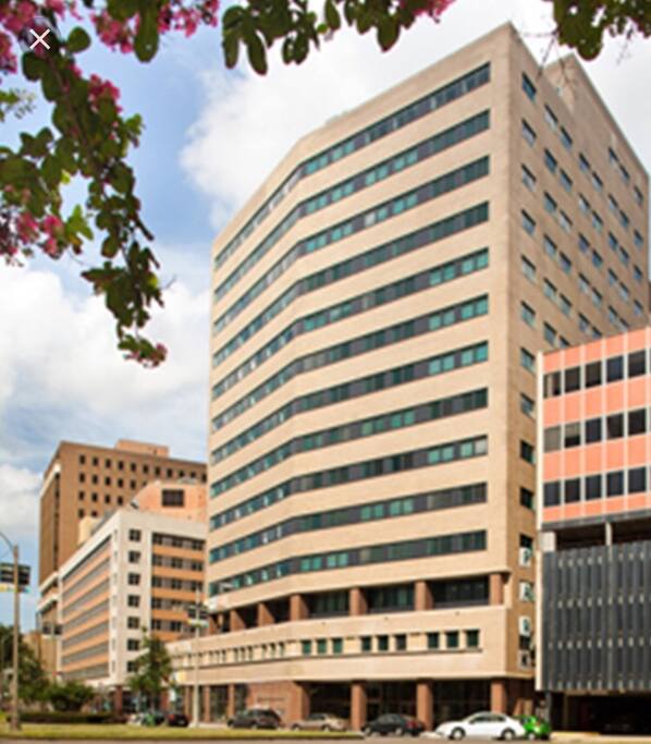 Saratoga Loft located at the corner of Loyola Avenue and Tulane Avenue