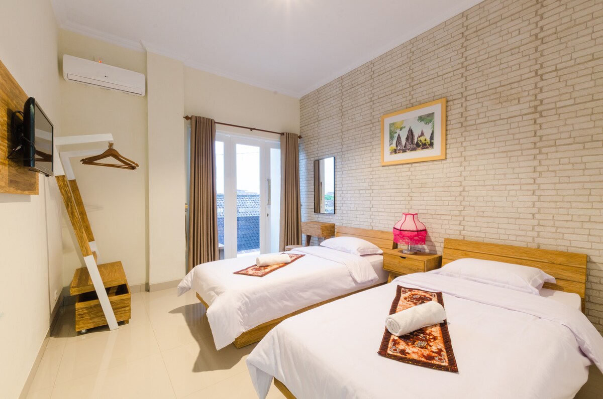 غرفة النوم في الطابق الثاني