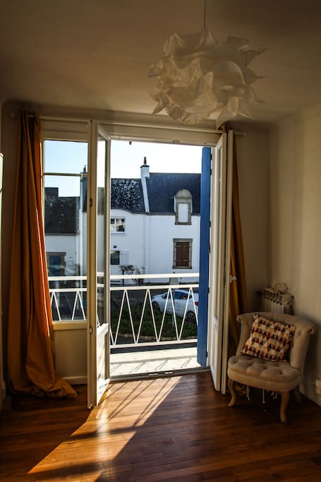 Chambre 1 / lit double + balcon