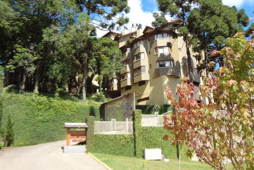 Vista da entrada