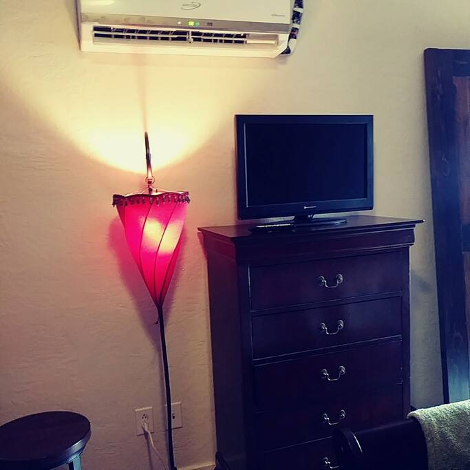 TV & Dresser Area