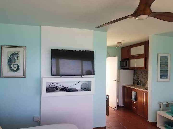 Swivel vyema gorofa screen TV na kasi ya mtandao.