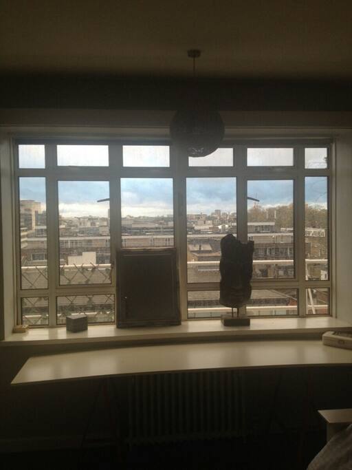 Stunning views of the city.