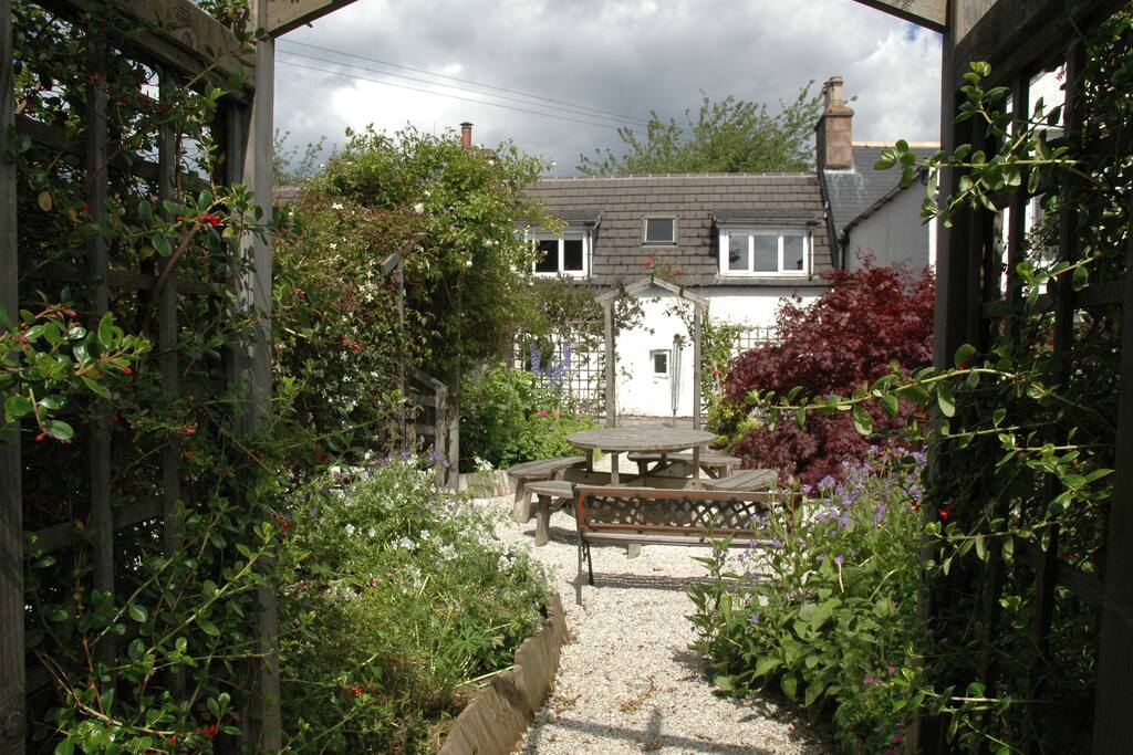 Large enclosed garden