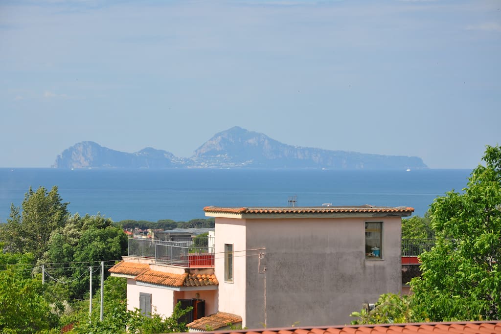 Vista terrazzo camera Capri