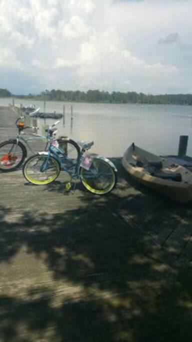 Bicycles & kayaks