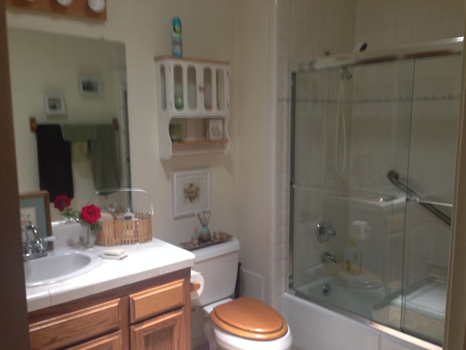 Private bath.
