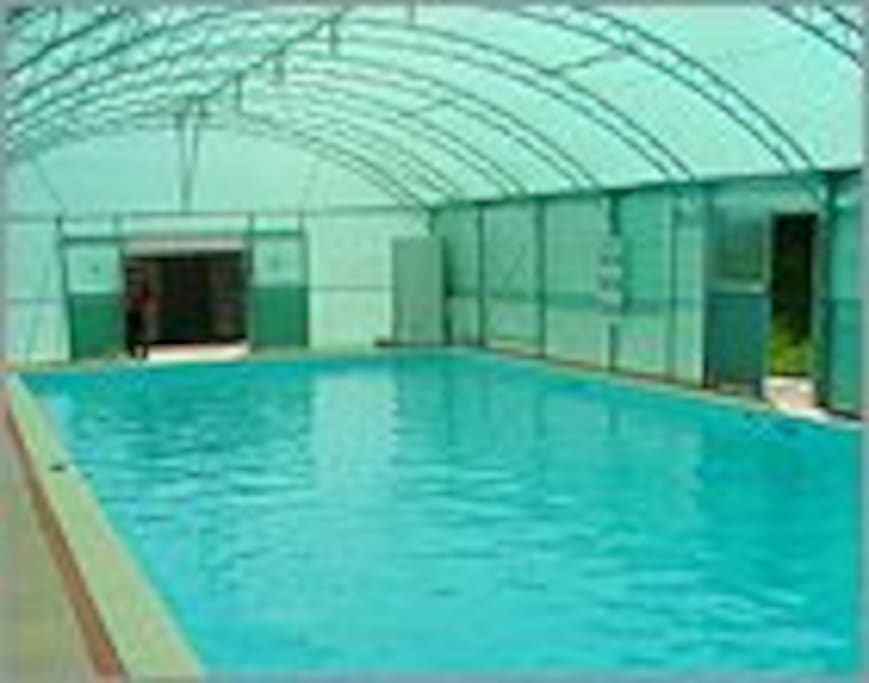 The pool on site.