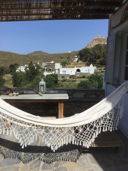 The terrace