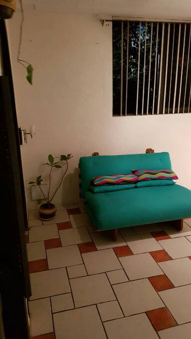 Sala con sofá-cama