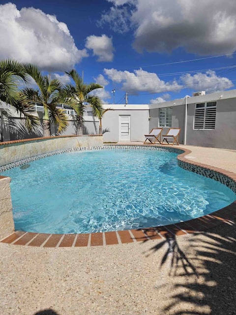 Beautiful and large with private pool/solar panels