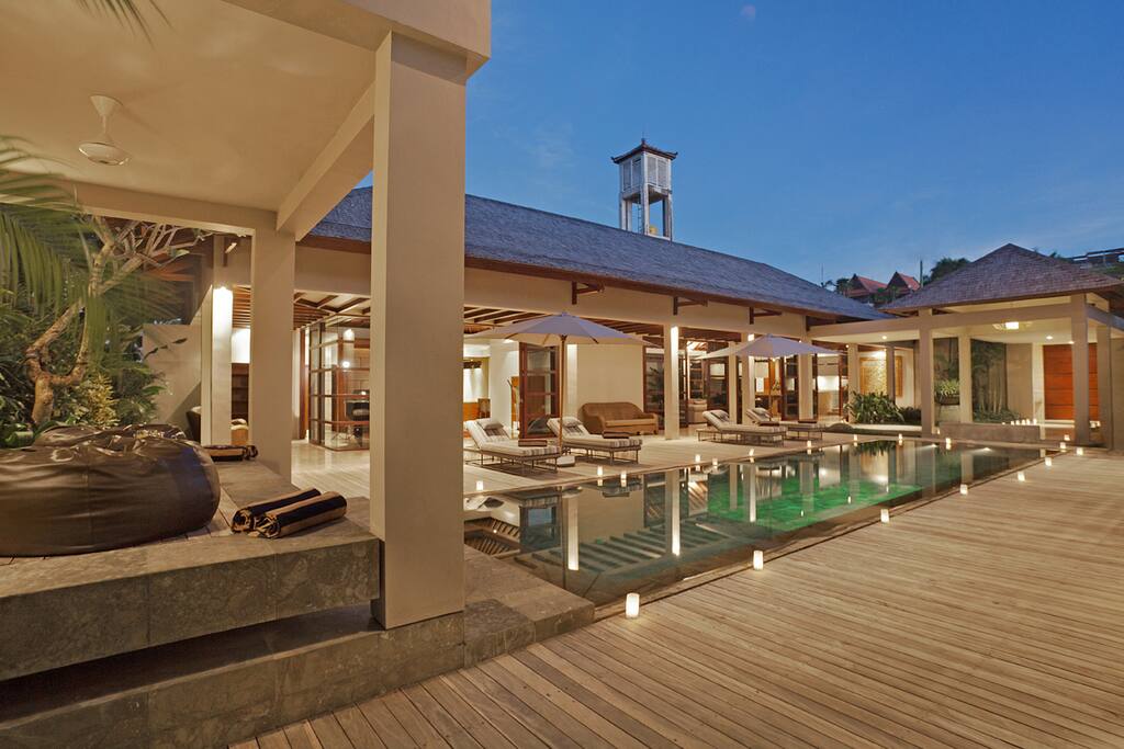 Book 2 BR Only at 4 BR Jimbaran Luxe Pool Villa